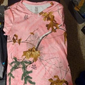 Real Tree pink camo tshirt